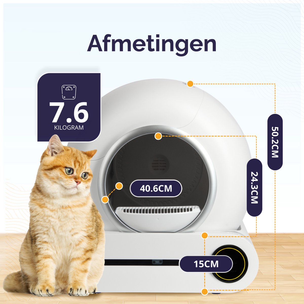 Viervoeter Fresh automatische kattenbak