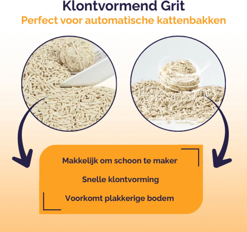 Viervoeter tofu kattenbakvulling 15kg