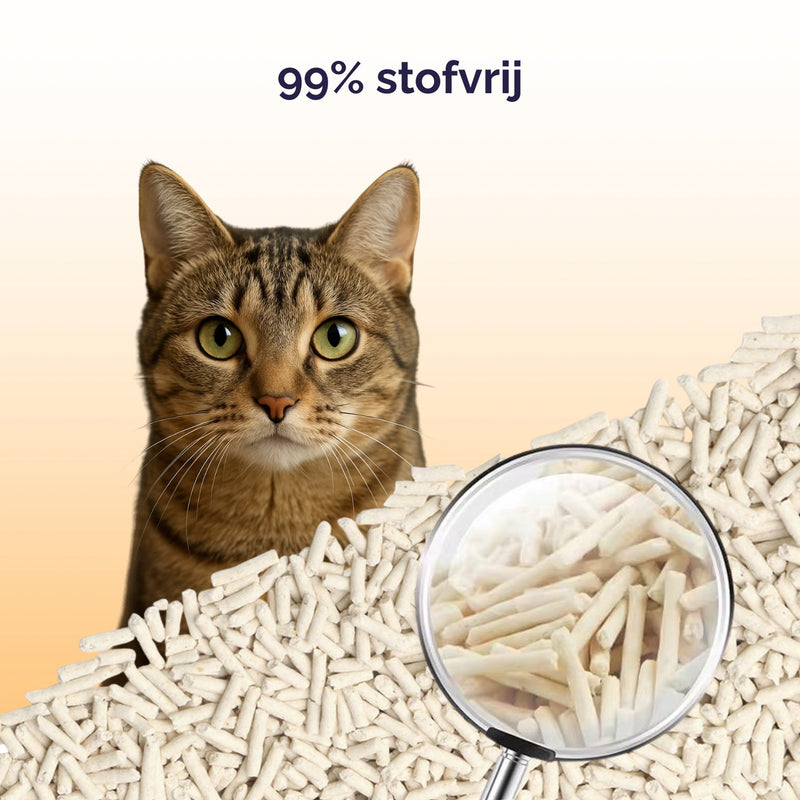 Viervoeter tofu kattenbakvulling 15kg