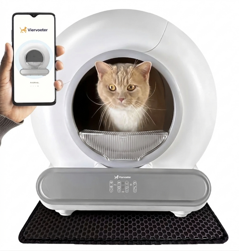 Selbstreinigende Katzentoilette – Modell 2024