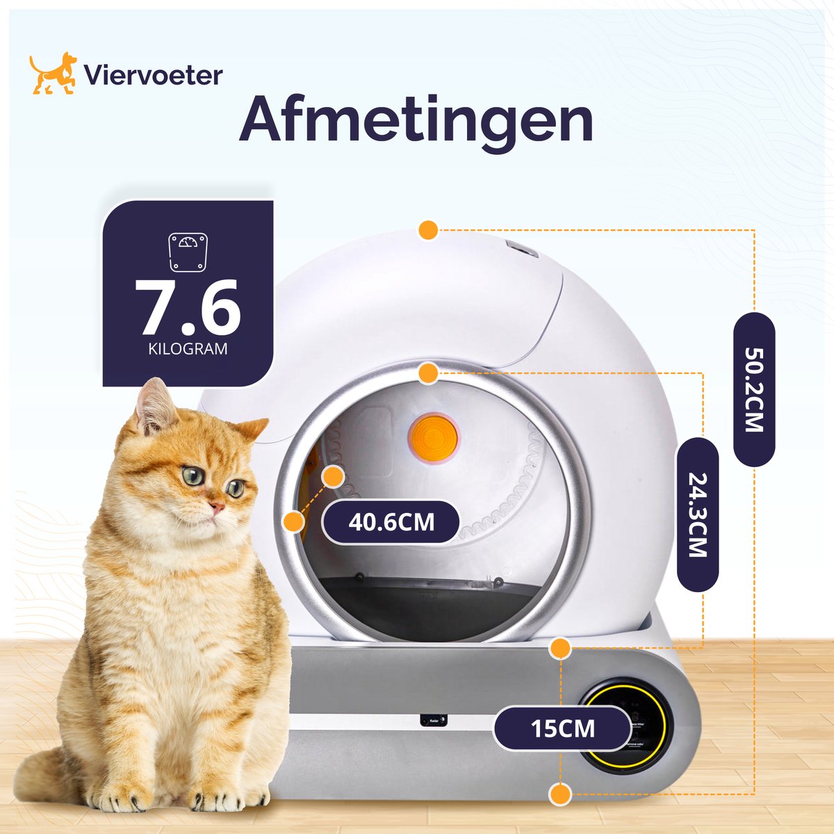 Kattenbak zelfreinigend – Automatische kattenbak