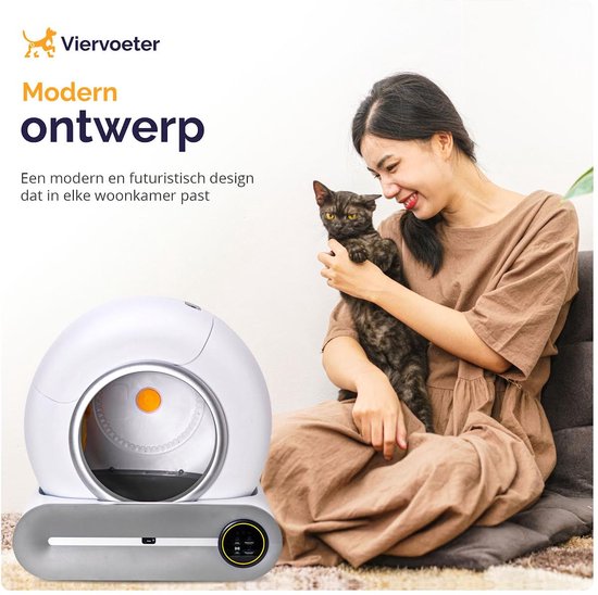 Kattenbak zelfreinigend – Automatische kattenbak
