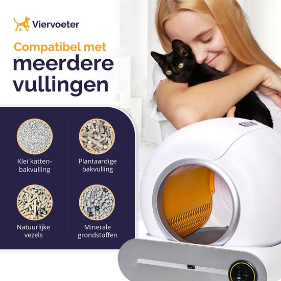 Kattenbak zelfreinigend – Automatische kattenbak