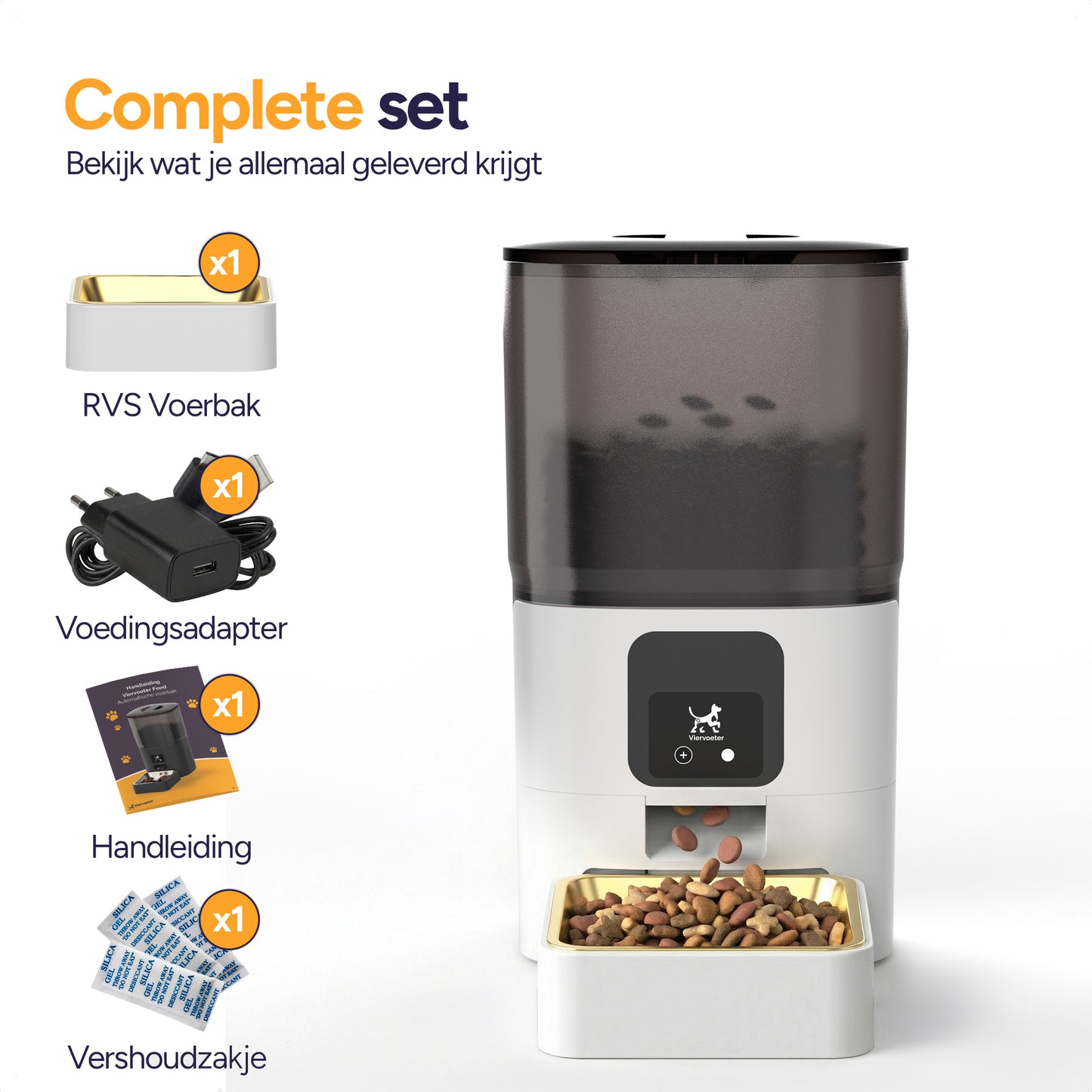 Feed - Voerautomaat - Wit