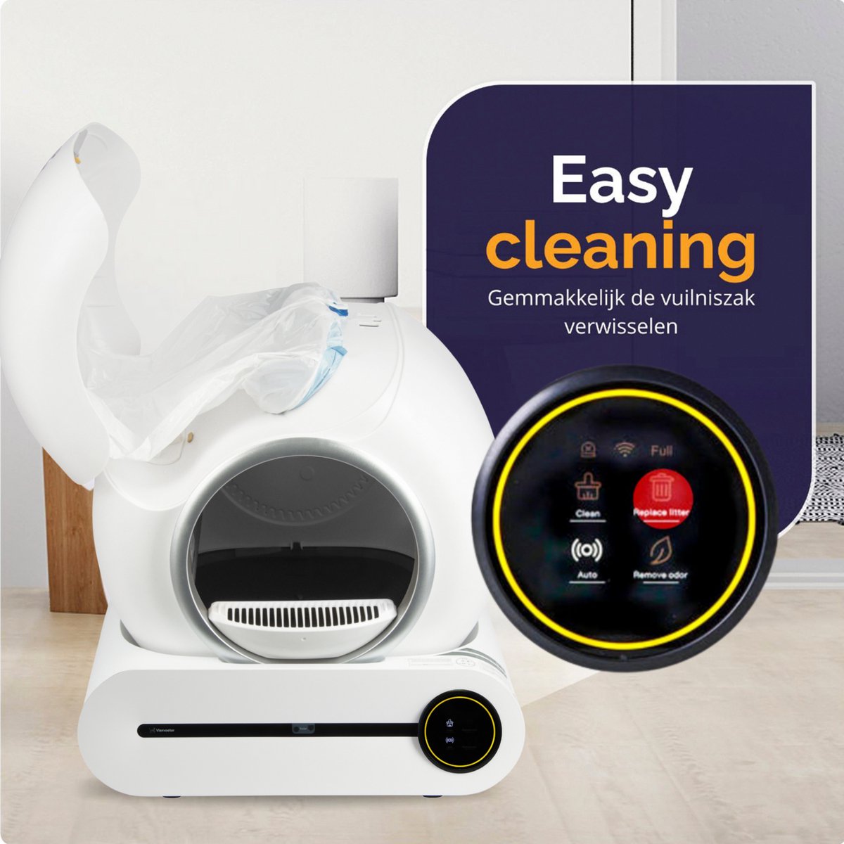 Viervoeter Fresh automatische kattenbak
