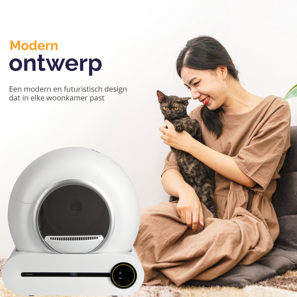 Viervoeter Fresh automatische kattenbak