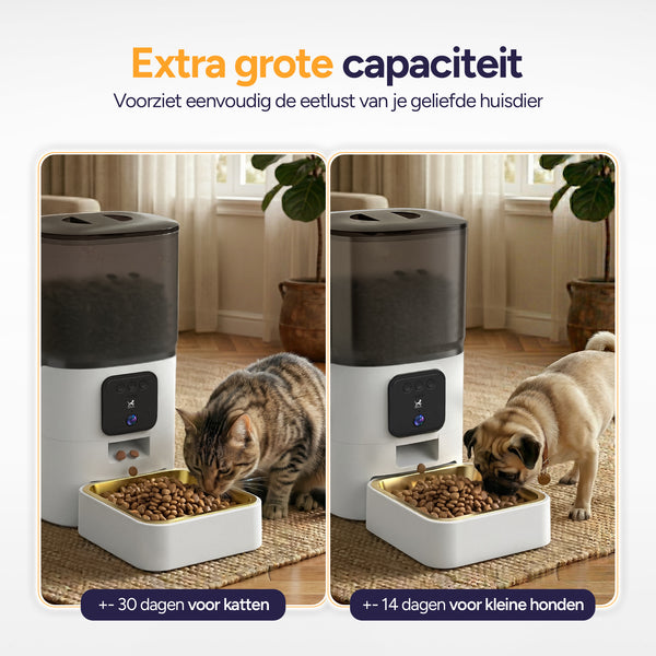 Feed Pro - Voerautomaat met camera - Wit