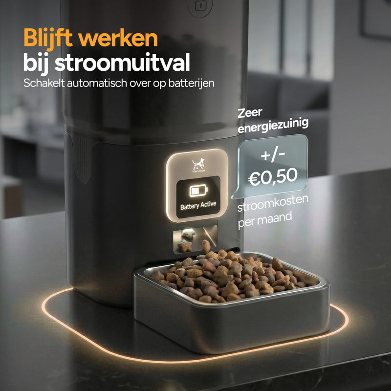 Feed - Voerautomaat - Zwart