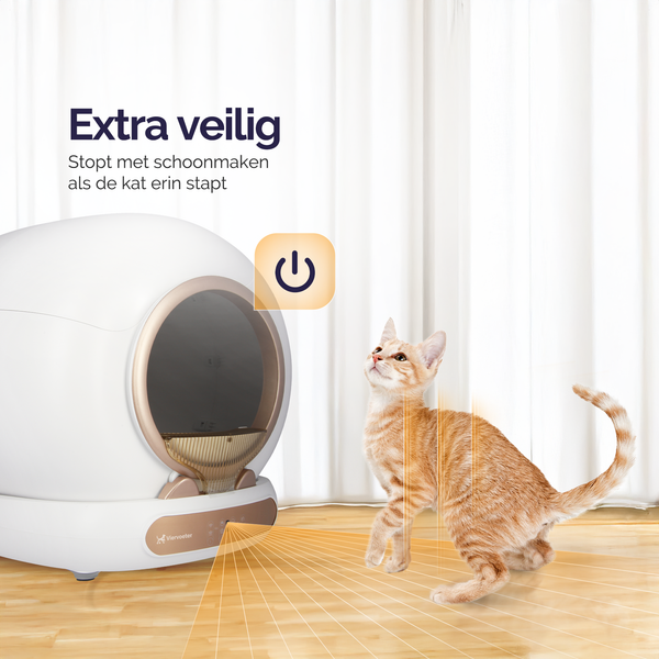Viervoeter Fresh 3 Zelfreinigende kattenbak