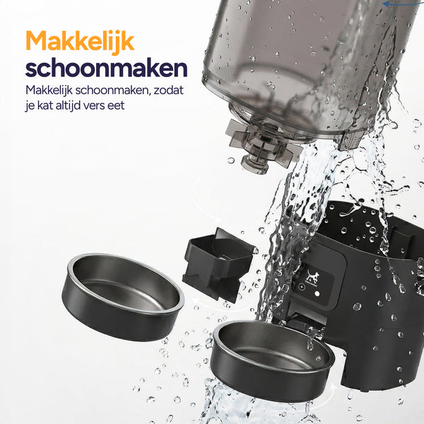 Feed Dual - Voerautomaat - Zwart