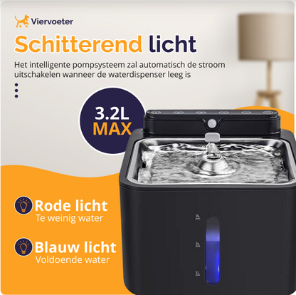 Premium RVS Sensor Drinkfontein - 3.2L