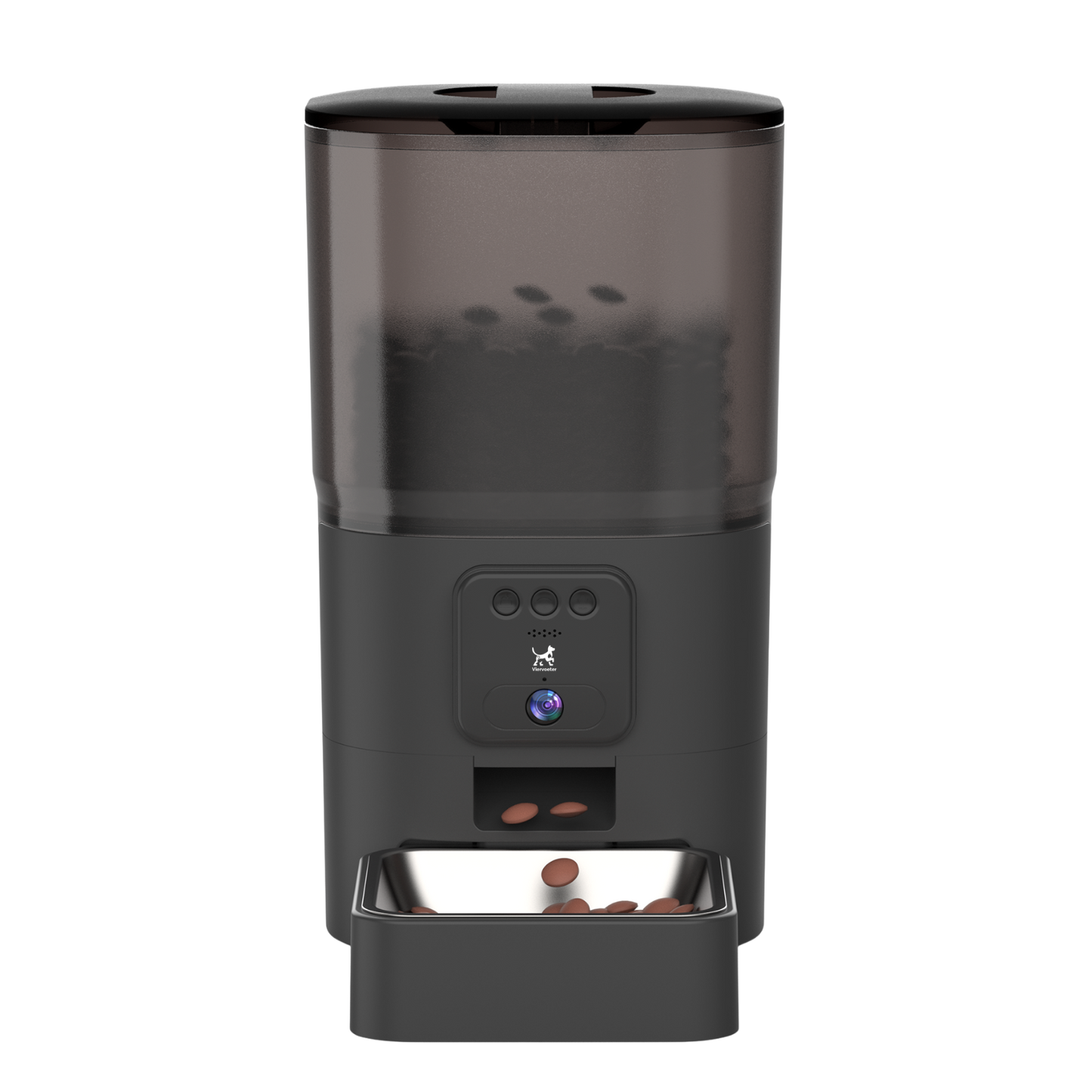 Feed Pro - Voerautomaat met camera - Zwart