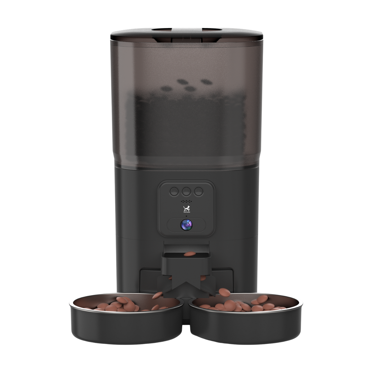 Feed Pro Dual - Voerautomaat met camera - Zwart