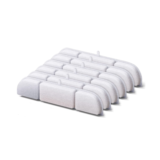 6x Filters AquaPro RVS drinkfontein